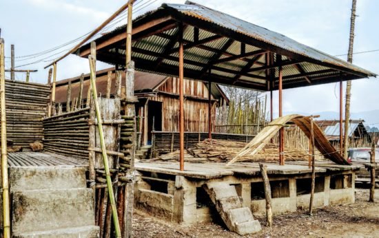 Lapang, meeting platform, ziro valley, arunachal pradesh, india