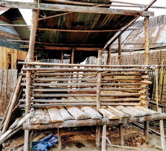 pigsty, ziro valley, arunachal pradesh, india