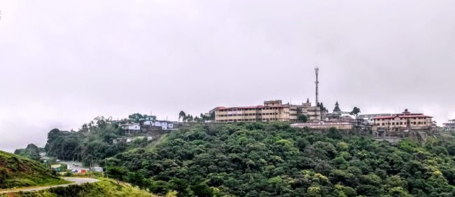 Cherrapunjee’s Ramakrishna Mission Cherrapunjee, also known as Sohra, is a high-altitude town in the northeast Indian state of Meghalaya. It's known for its living root bridges, made from rubber trees. To the northeast, Mawkdok Dympep Valley View Point overlooks verdant gorges. In the surrounding hills, the Noh-Kalikai, Dain-Thlen and Kynrem waterfalls plunge from forested clifftops. South of town, Mawsmai Cave is illuminated to show its stalagmites #lighttravelaction #meghalaya #incredibleindia #offbeatindia #northeastindia