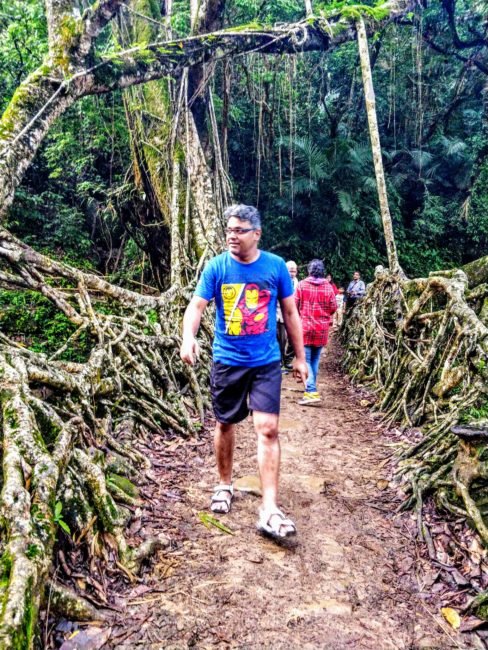 Nohwet Living Root Bridge Meghalaya
