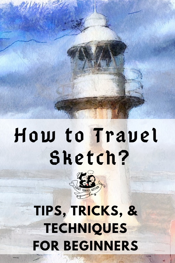 Travel Sketching is not only relaxing and rewarding but also an awesome family activity during travels.In this blog post learn about what to put in a travel sketch kit, awesome travel sketching techniques for beginners and tricks to encourage kids to begin their journey of travel sketching.I have included step-by-step photos on how to get started with travel sketching #travelsketching #travelsketchingsimple #urbansketchers #travelsketchingindia #travelsketchingtutorial