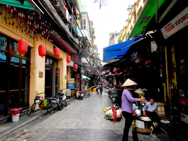 Streets of Old Quarter, Hanoi, Vietnam