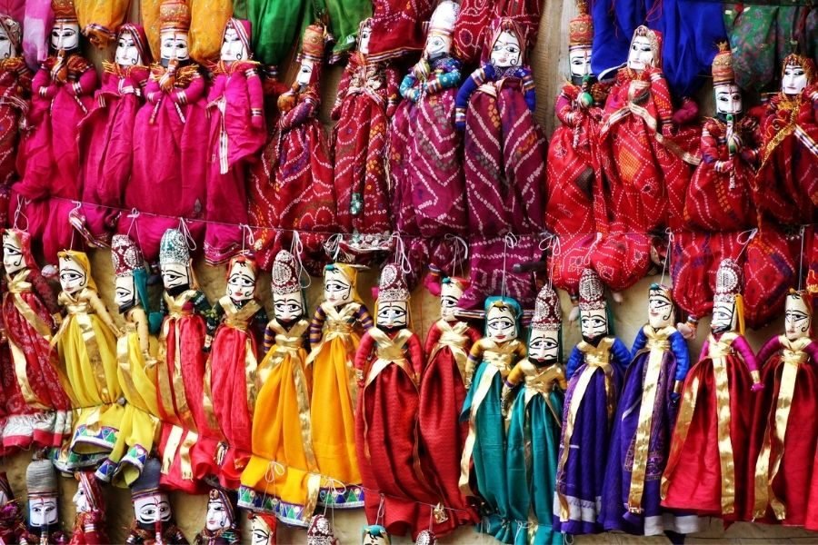 lighttravelaction-jaipur-souvenirs-puppets