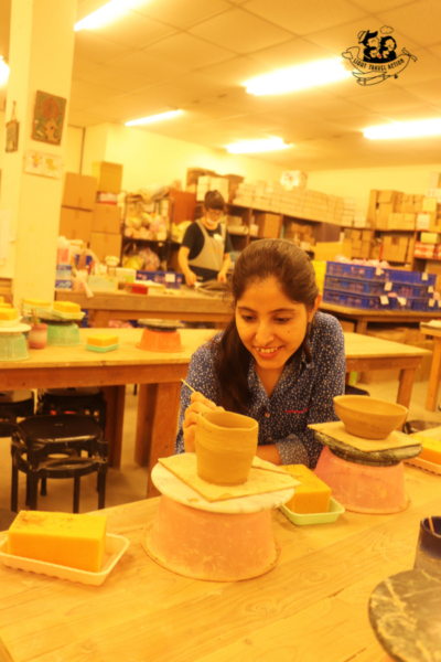 Yingge is in Taipei County in Taiwan. Meaning "parrot song",the name of the town is derived from the parrot shaped rock outcropping slightly north of the town.Ceramics enthusiats will love Yingge. The town lies about one hour south of Taipei by train, & is famous for its high concentration of potters.Some potteries offer lessons in basic pot making. Plan to spend a full day in Yingge to get the full experience #lighttravelaction #taiwanpottery #taipei #taiwantravel #taiwanceramics #taipeitravel