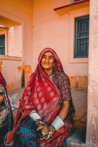 Indian woman in traditional attire