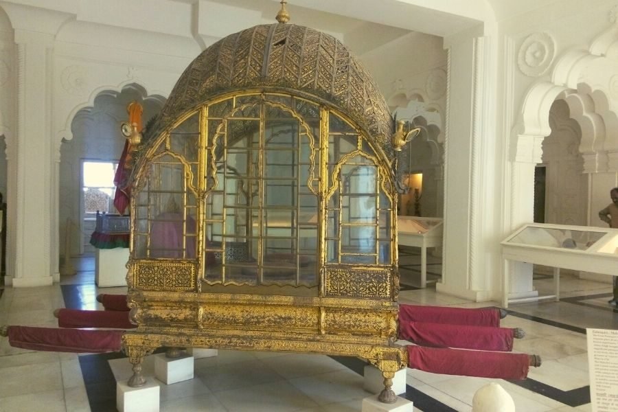 Palanquin at Mehrangarh Fort