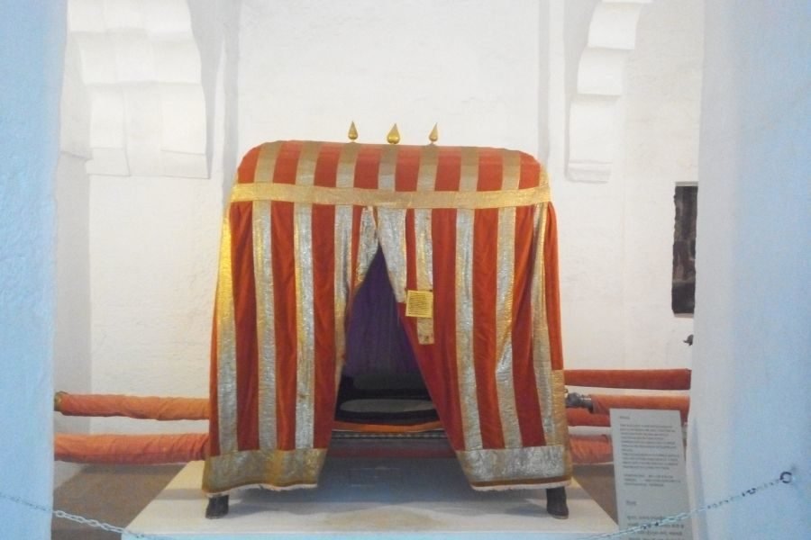 Palanquin at Mehrangarh Fort