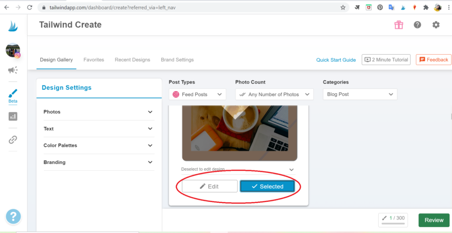 How to create posts with Tailwind Create