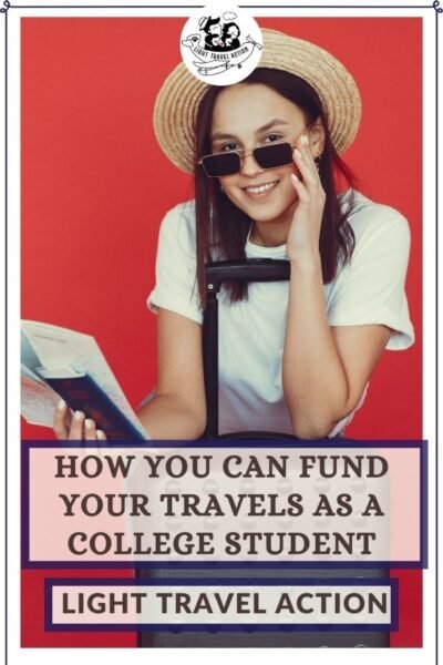 Funding your travels as a student can be difficult. I wish I had all this information when I was a college student. With these tips, traveling as a student on a budget would be much easier than you thought. #lighttravelaction #indiatravel #indiatraveltips #studenttravelonbudget #traveltipsforcollegestudents #affordingtravelasastudent #indiatravelguide #studenttraveltips #incredibleindia #indiadiaries #budgettraveltips #fundyourtravel